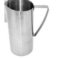 64 Oz. Brushed Stainless Steel Water Pitcher